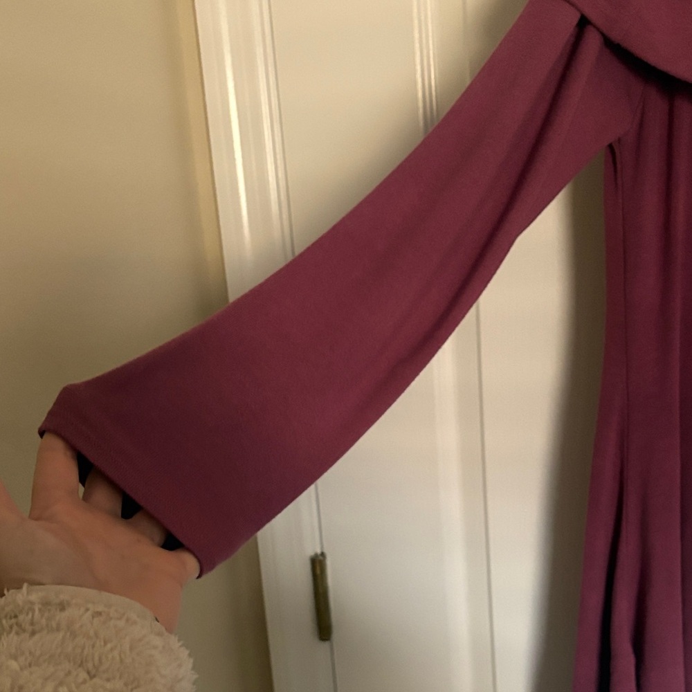 Soft Surroundings B’Call Knit Oversized Cowl Neck Blouse - Picture 5 of 6